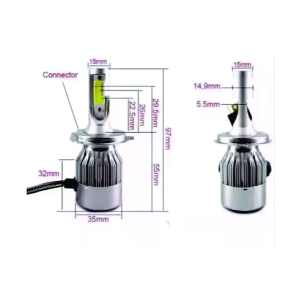 Lampara Cree Led C6 16000 LM - Imagen 5