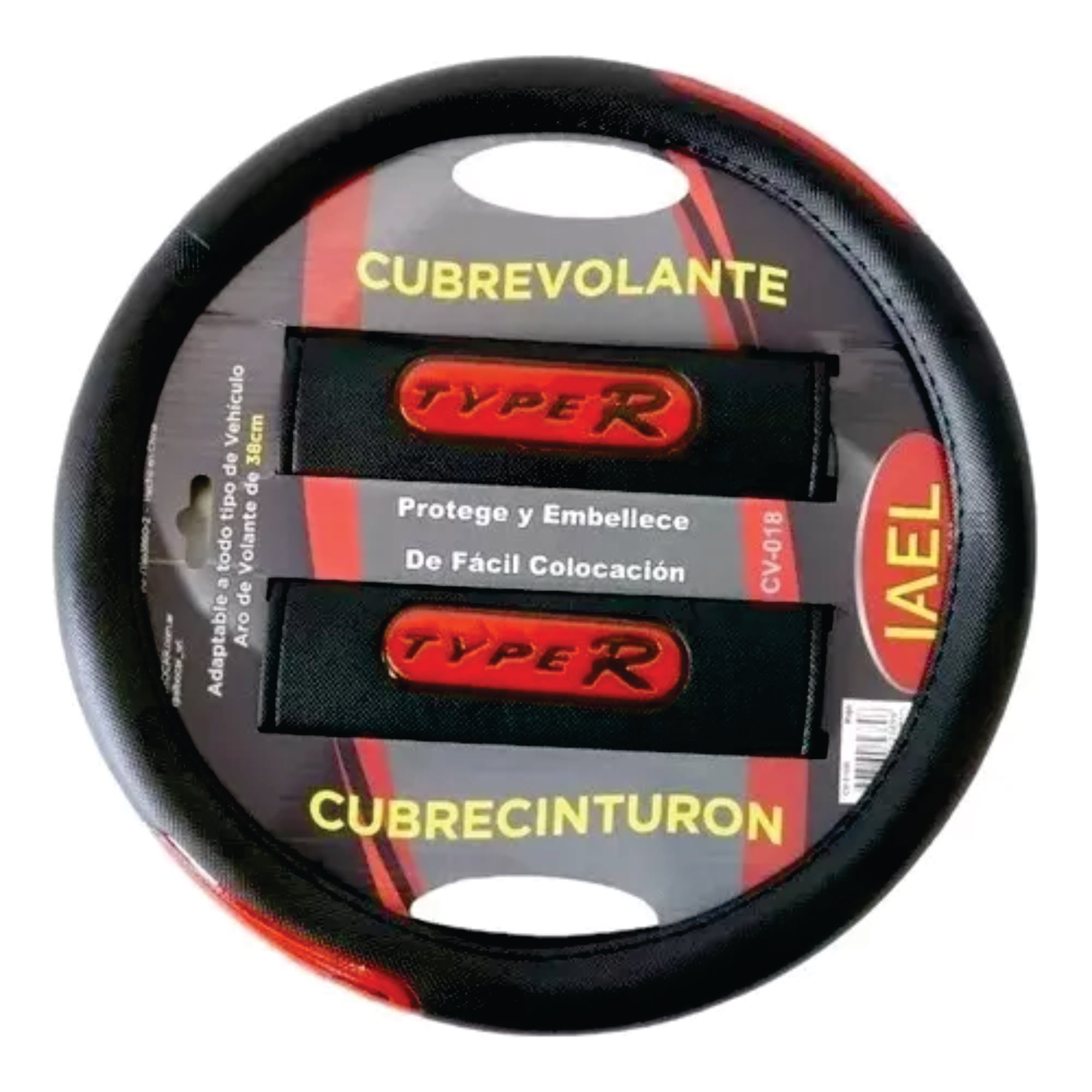 Cubre Volante + Cubre Cinturón con reflectivo - Imagen 2