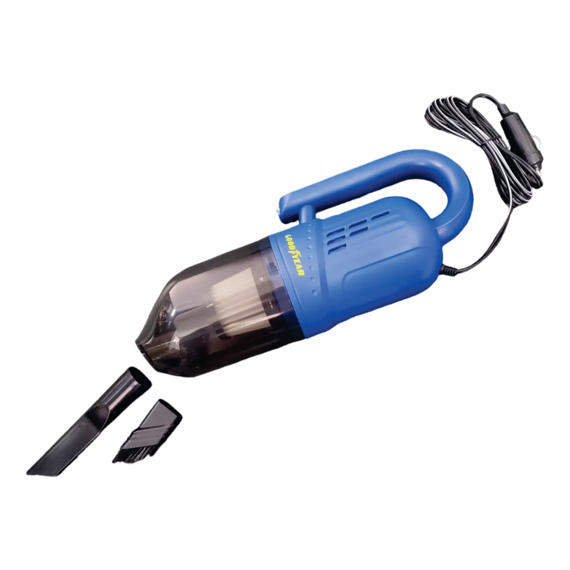 Aspiradora Auto 12v Goodyear 60w Con Luz Lavable Portatil