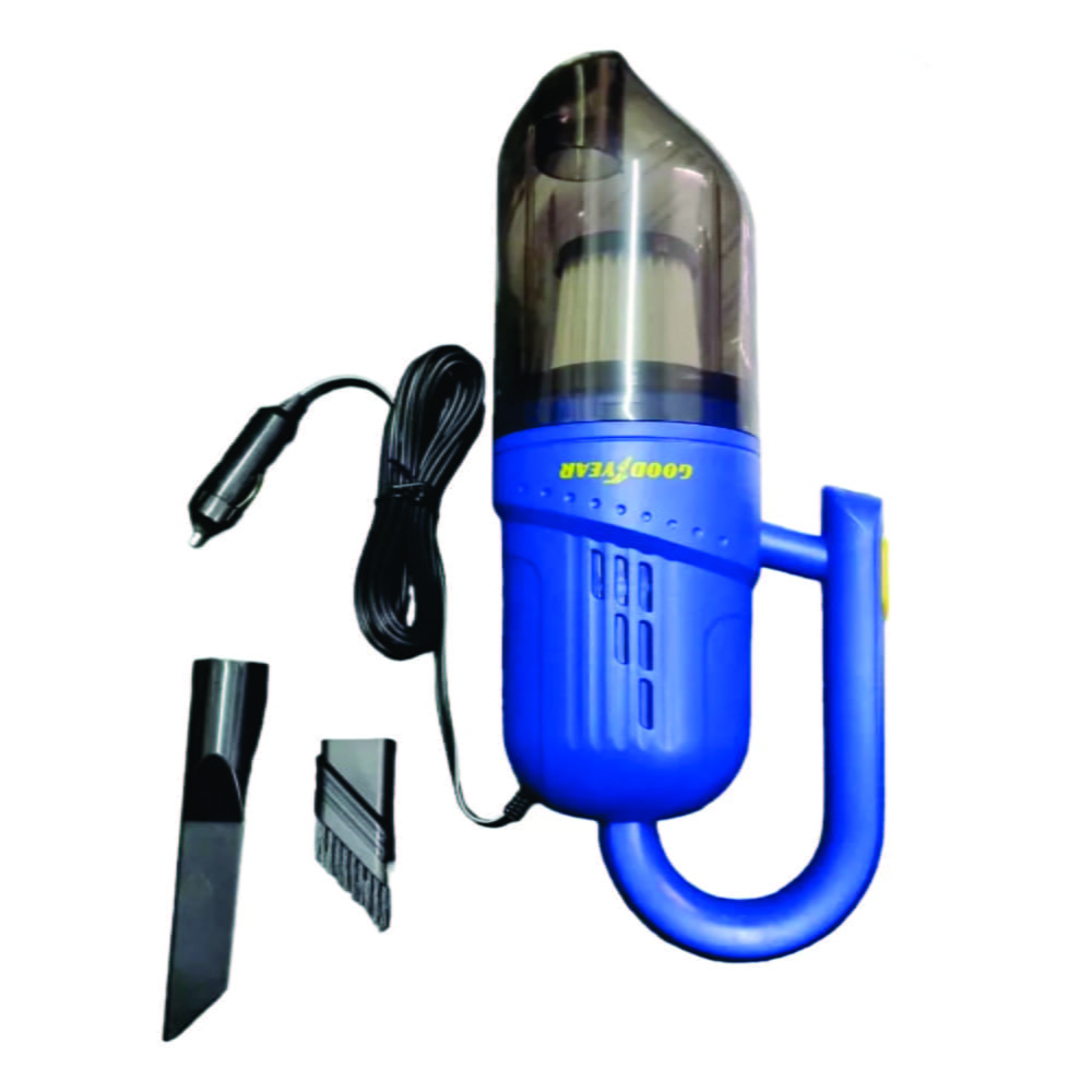 Aspiradora Auto 12v Goodyear 60w Con Luz Lavable Portatil - Imagen 3