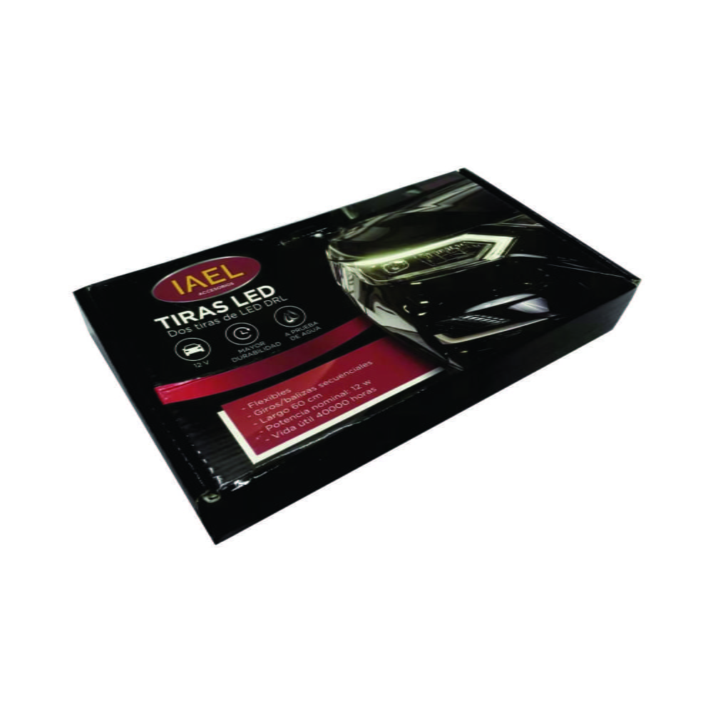Tira De Led DRL Luz Posición Y Giro Optica - Imagen 3