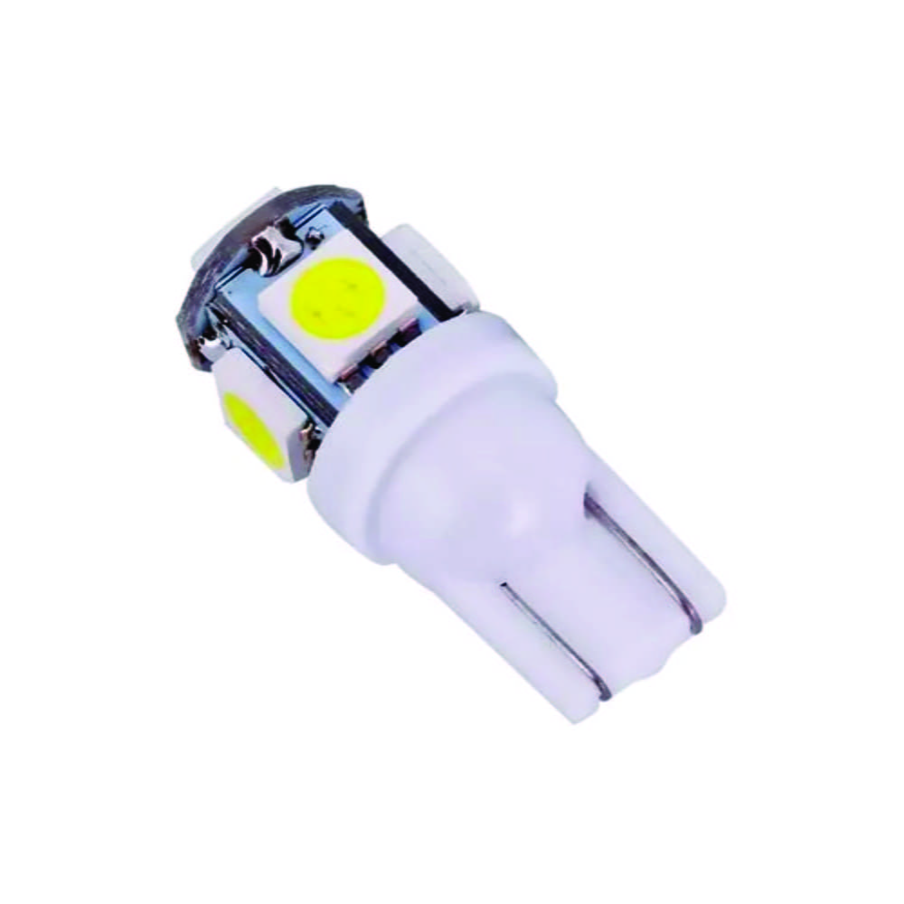 1 Lámpara Led Posición T10 5 Puntas 12v