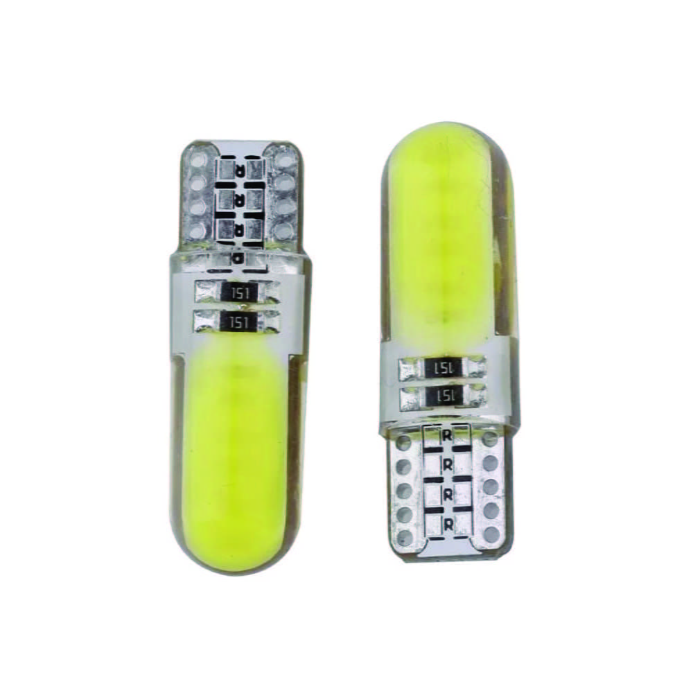 Lampara Led Posicion Silicona Larga Gel T10 12v