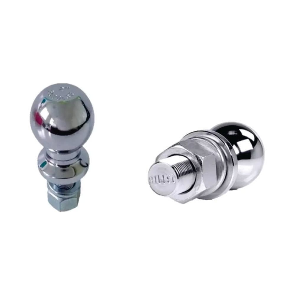 Bocha De Remorque Para Trailer Cromada 1, 7/8 X 3/4 - Imagen 2