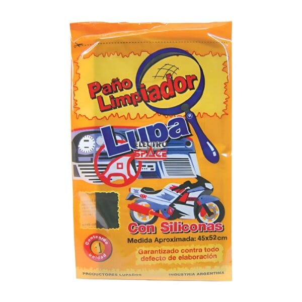 Paño Lupa Siliconado Franela Verde