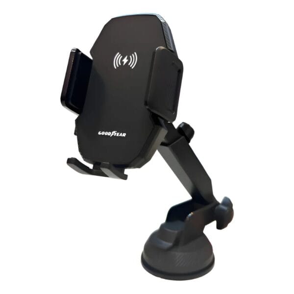 Soporte Cargador Inalambrico De Celular Goodyear Wireless Negro