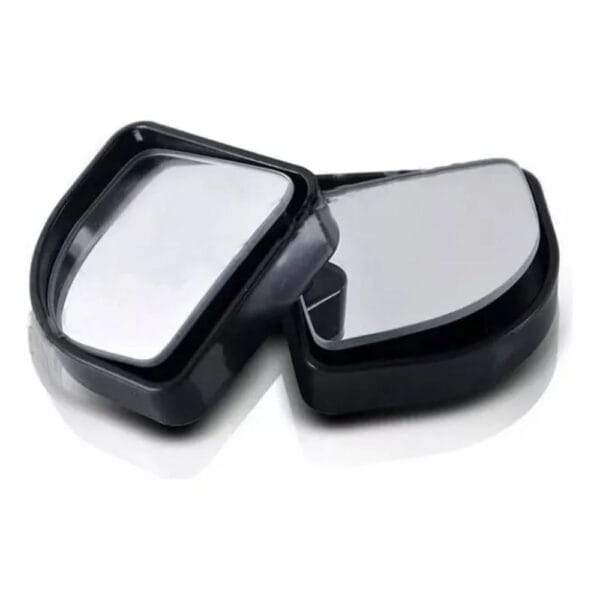 Jgo. Espejo Convexo Cuadrado Adhesivo 5x5cm Redondeado