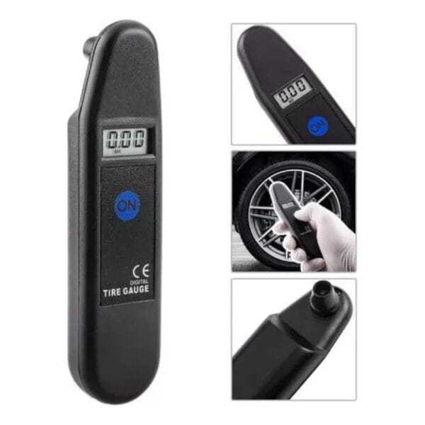 Calibre Medido Presion Digital Ruedas Auto Moto Cuatri