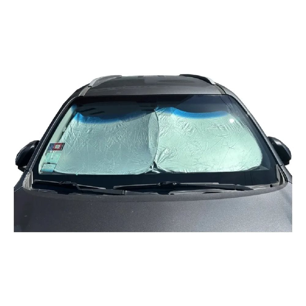 Cortina Parasol Tela Metalizada Ventana Plegable Auto 145x80