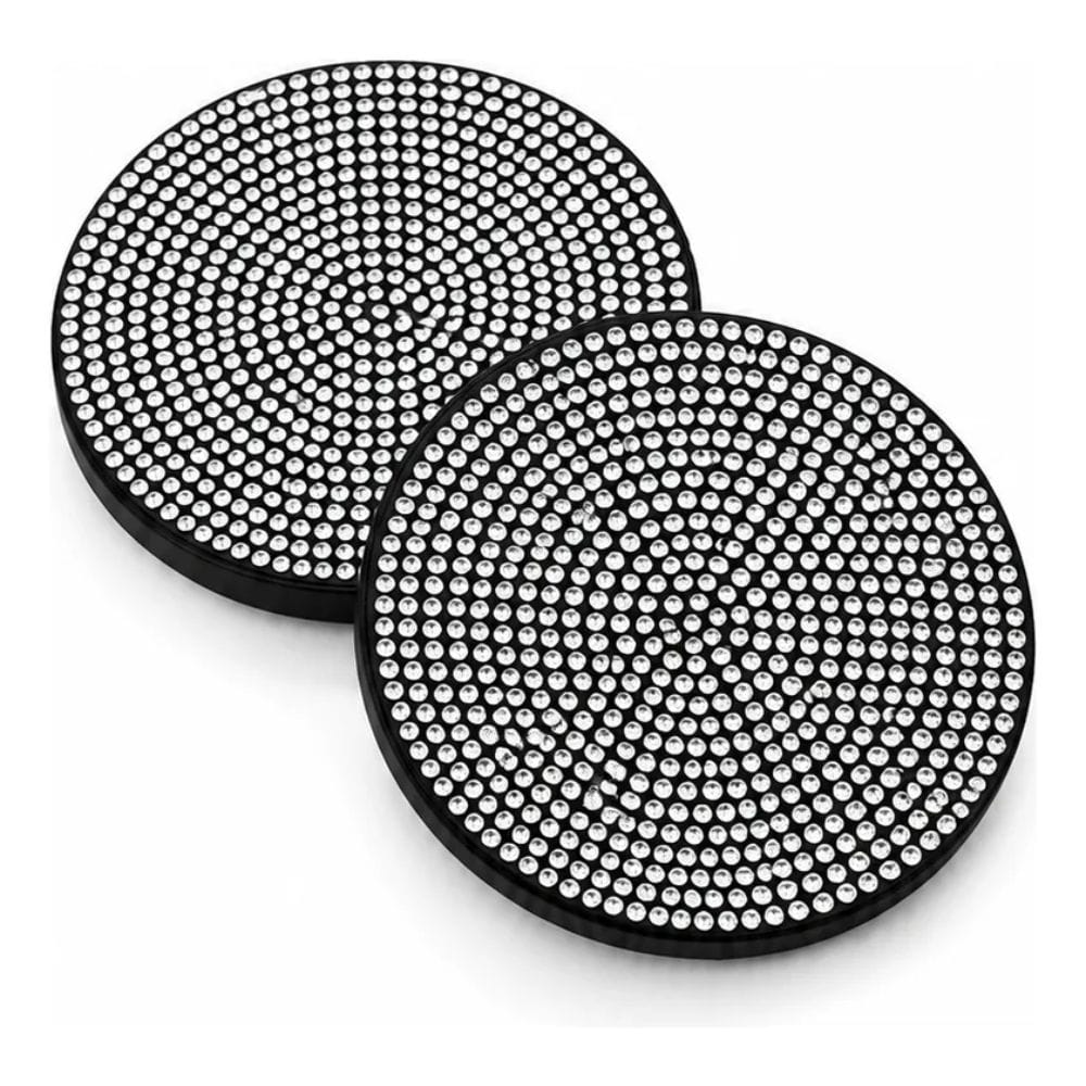 Pad Posavaso Porta Vaso Auto Brillo Femenino Brilloso